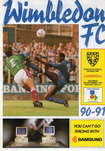 Match programme