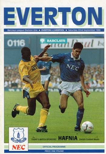 Match programme