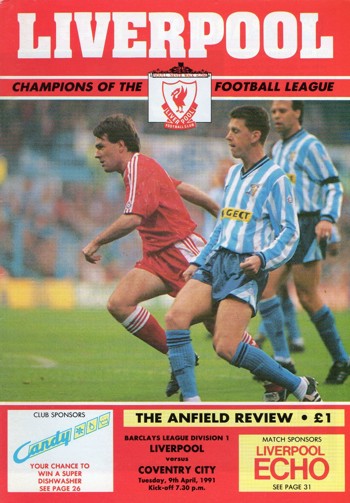 Match programme