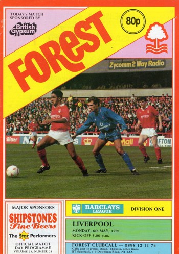 Match programme