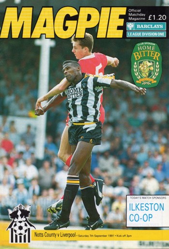 Match programme
