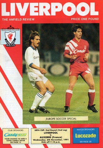 Match programme
