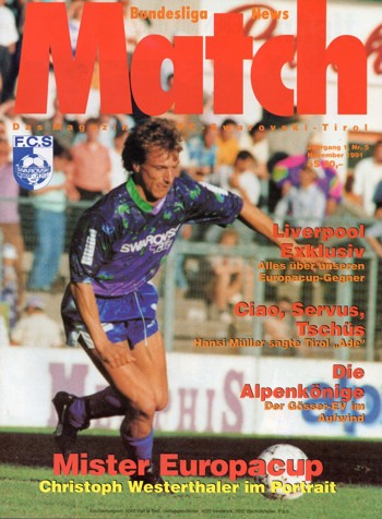 Match programme