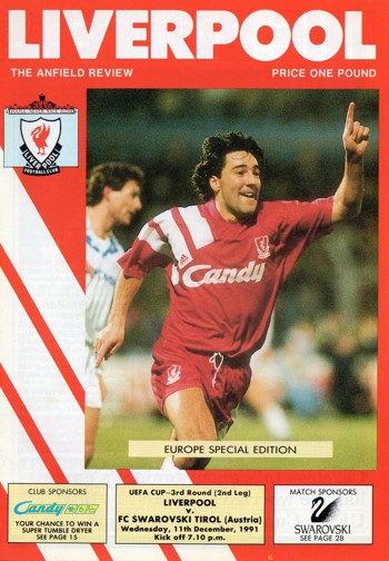 Match programme