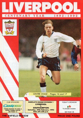 Match programme