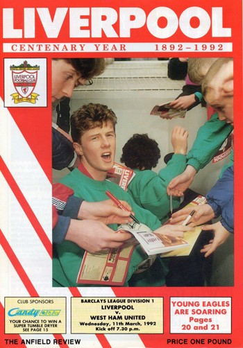 Match programme