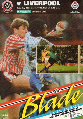 Match programme