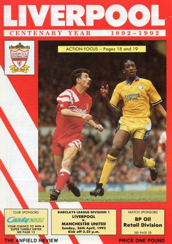 Match programme