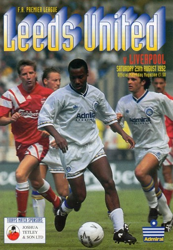 Match programme