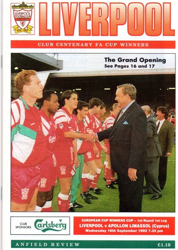 Match programme