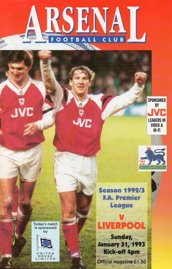 Match programme