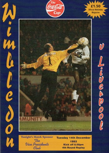 Match programme