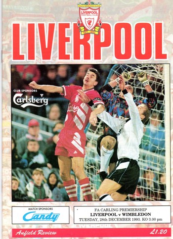 Match programme