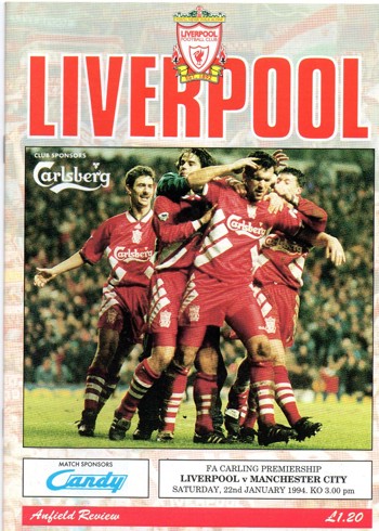 Match programme