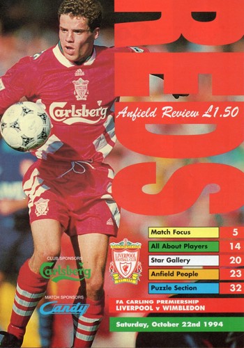 Match programme