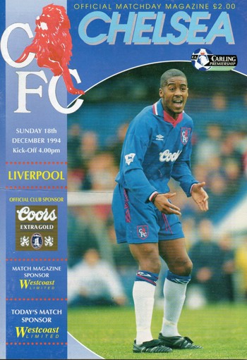 Match programme