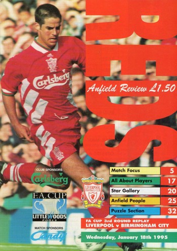 Match programme
