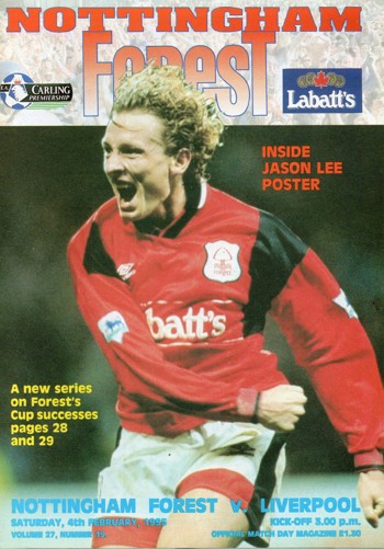Match programme