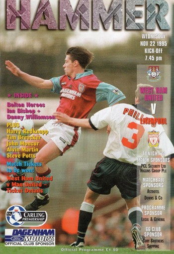 Match programme