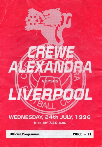 Match programme