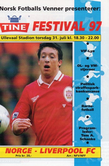 Match programme