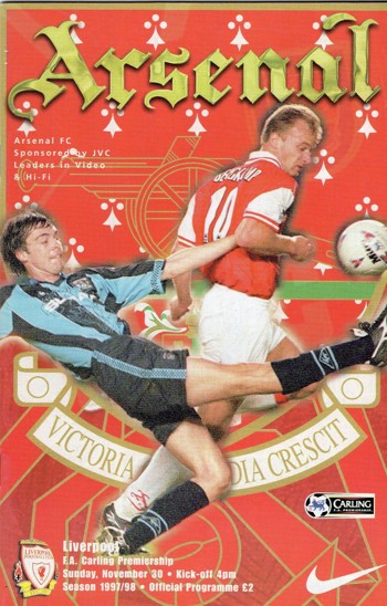 Match programme