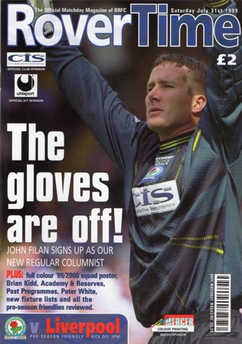 Match programme