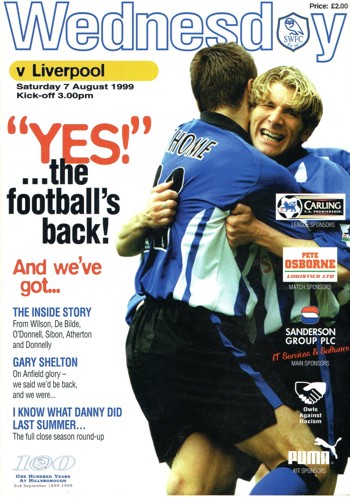 Match programme