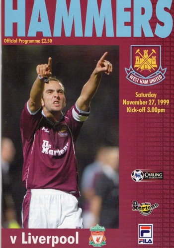 Match programme
