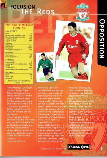 Match programme - Article (3)