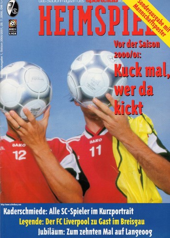 Match programme