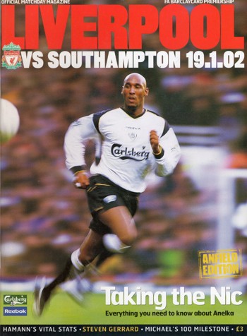 Match programme