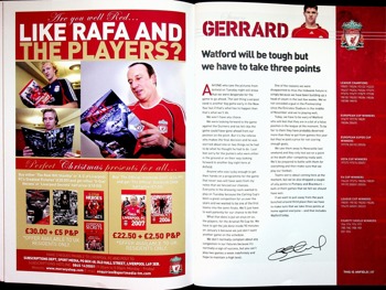 Match programme - Article (2)