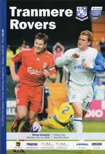Match programme