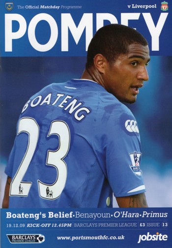 Match programme