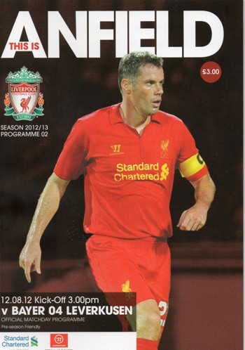 Match programme