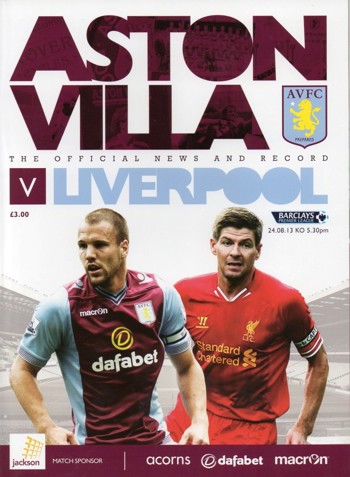 Match programme