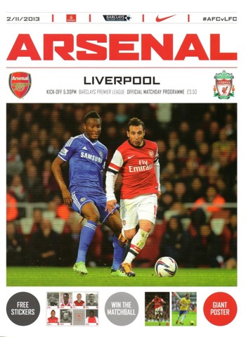 Match programme