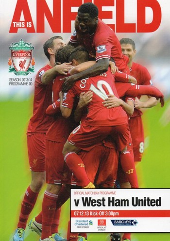 Match programme