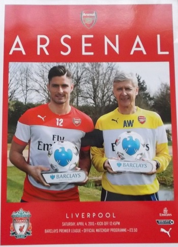 Match programme