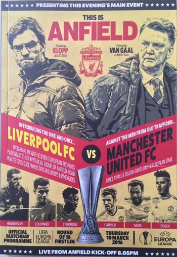 Match programme