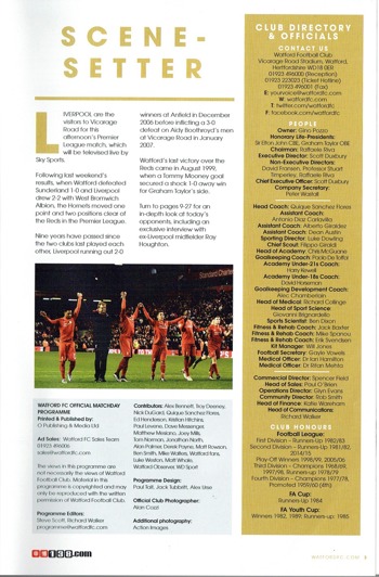 Match programme - Article (1)