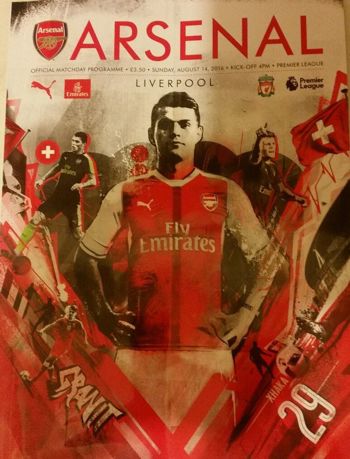 Match programme