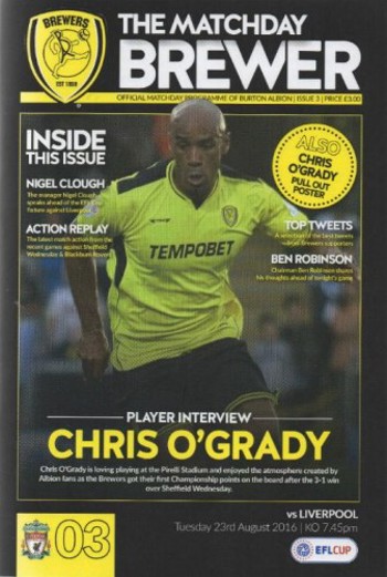 Match programme