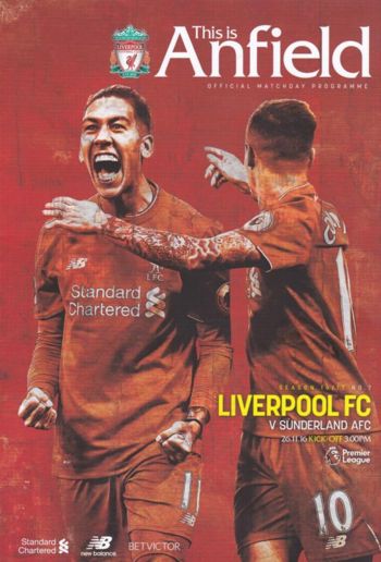 Match programme