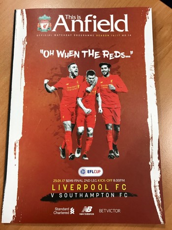 Match programme