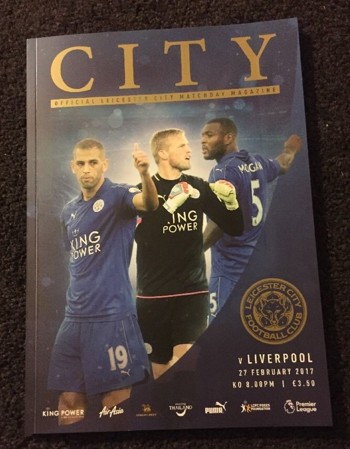 Match programme
