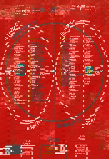 Match programme lineups