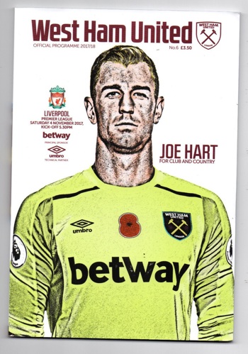 Match programme