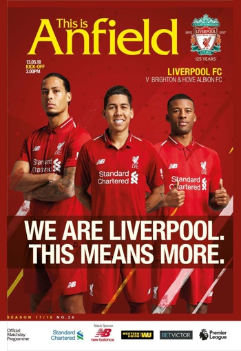 Match programme